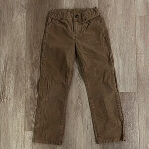 Janie and Jack Tan Corduroy Trousers